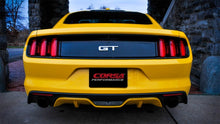 Load image into Gallery viewer, Corsa 2015 Ford Mustang GT Fastback 5.0 3in Xtreme Cat Back Exhaust w/ Dual  Black 4.5in Tips