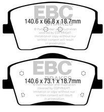 Load image into Gallery viewer, EBC 2018+ Volvo XC40 T4 Greenstuff Front Brake Pads