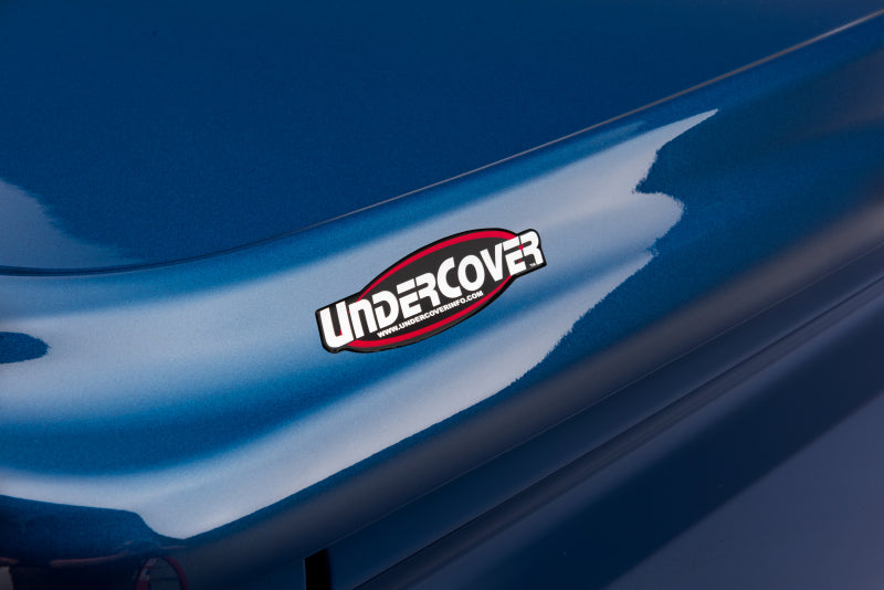 UnderCover 2021 Ford F-150 Ext/Crew Cab 6.5ft Lux Bed Cover - Antimatter Blue
