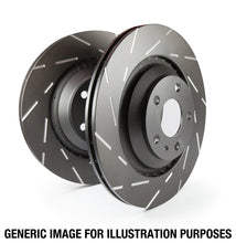 Load image into Gallery viewer, EBC 00-01 Ford Expedition 4.6 2WD USR Slotted Rear Rotors
