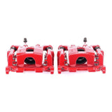 Power Stop 09-14 Nissan Maxima Rear Red Calipers w/Brackets - Pair