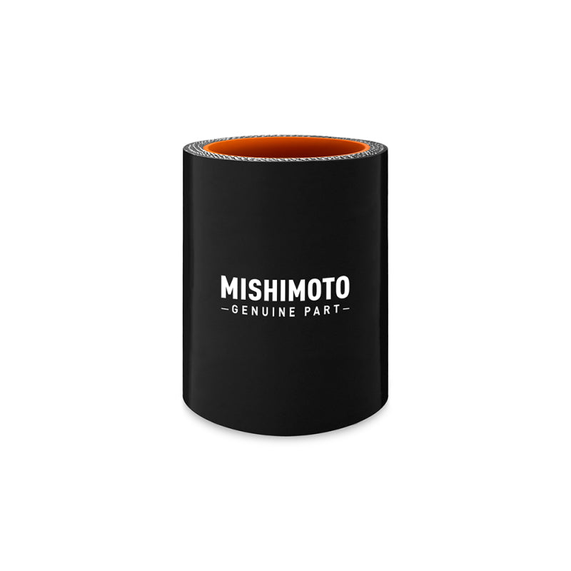 Mishimoto 1.25 Inch Black Straight Coupler