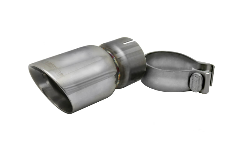 Corsa Single Universal 2.5in Inlet / 3in Outlet Polished Pro-Series Tip Kit