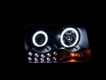 Load image into Gallery viewer, ANZO 2005-2010 Chrysler 300 Projector Headlights w/ Halo Black (Does Not Fit S Models)