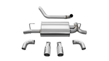 Load image into Gallery viewer, Corsa 18+ Jeep Wrangler JL 2.5in Dual Rear Exit Polished Tips Sport Axle-Back Exhaust