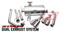 Load image into Gallery viewer, Weapon R 11-17 Toyota Sienna 3.5L Axle Back Exhaust w/Straight Cut Tips