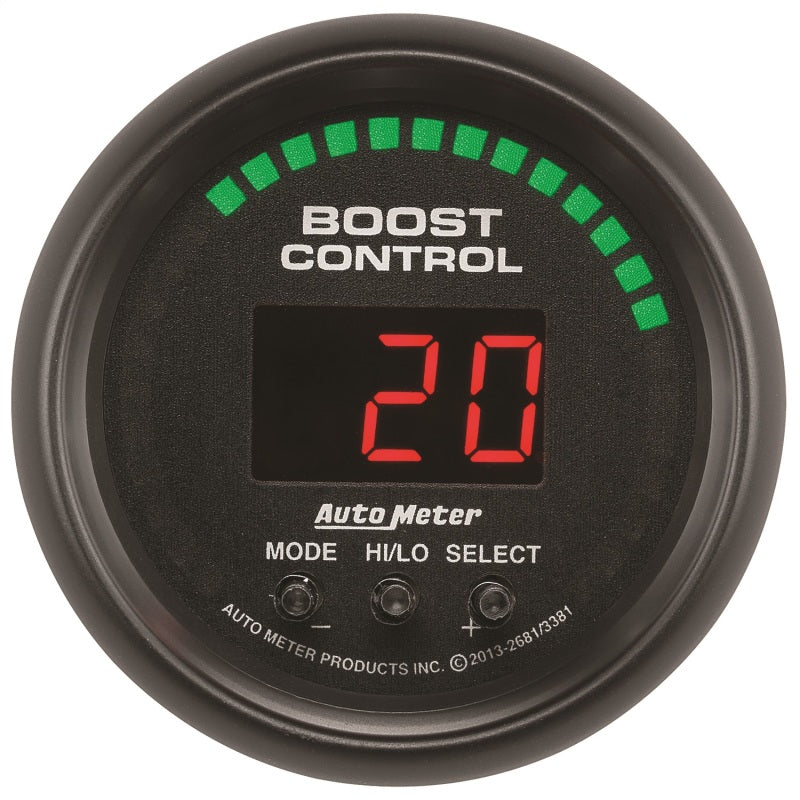 Autometer Z-Series/ES 52mm 30inHG/30psi Digital Boost Controller