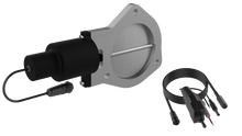 Load image into Gallery viewer, QTP 4in Bolt-On QTEC Electric Cutout Valve w/Flange - Single