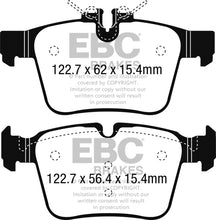 Load image into Gallery viewer, EBC 15+ Mercedes-Benz C300 (W205) 2.0 Turbo 4-matic Greenstuff Rear Brake Pads